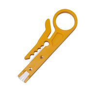 Portable Wire Stripper Knife Crimper Pliers Crimping Tool Cable Stripping Wire Cutter Cut Line Tool Cable Stripping Wire Cutter