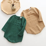 Newborn Baby Girls Boys Knitted Romper Baby Clothes Cotton Pompom Woolen Baby Rompers Ruffle Infant Baby Boys Jumpsuit Overalls
