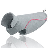 Two side wear Pet Dog Clothes Winter Warm Fleece Coat Pet Jacket Reflective Dog Clothing Vest For Small Medium Large big Dogs