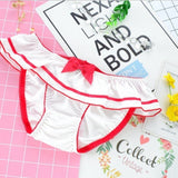New Japanese anime cartoon two yuan COS maid girl underwear students milk silk ladies underwear