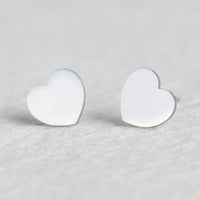 Stainless Steel Animal Heart Star Moon Stud Earrings for Women Korean Minimalist Earrings Jewelry Accessories