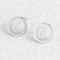 Stainless Steel Animal Heart Star Moon Stud Earrings for Women Korean Minimalist Earrings Jewelry Accessories