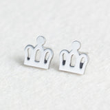 Stainless Steel Animal Heart Star Moon Stud Earrings for Women Korean Minimalist Earrings Jewelry Accessories