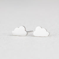 Stainless Steel Animal Heart Star Moon Stud Earrings for Women Korean Minimalist Earrings Jewelry Accessories