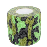 Tactical Camo Stretch Tape Bandage Camping Hunting Camouflage Tape Military First Aid Bandage Shooting Gun Paintball Accessories