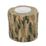 Tactical Camo Stretch Tape Bandage Camping Hunting Camouflage Tape Military First Aid Bandage Shooting Gun Paintball Accessories