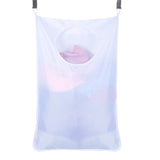 Door Hanging Laundry Bags For Dirty Clothes Washing Machines Wall Mounted Bathroom Storage Bag Hanging Laundry Hamper With Hooks
