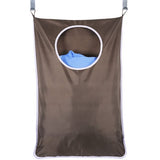 Door Hanging Laundry Bags For Dirty Clothes Washing Machines Wall Mounted Bathroom Storage Bag Hanging Laundry Hamper With Hooks