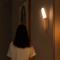 Baseus LED Indoor Light Wall Lamp PIR Motion Sensor Human Induction Entrance &amp; Aisle Sconce Night Light For Stairs Home Bedroom