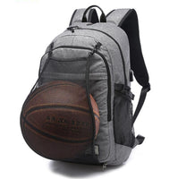 Outdoor Men&#39;s Sports Gym Bags Basketball Backpack School Bags For Teenager Boys Soccer Ball Pack Laptop Bag Football Net Gym Bag