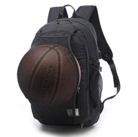 Outdoor Men&#39;s Sports Gym Bags Basketball Backpack School Bags For Teenager Boys Soccer Ball Pack Laptop Bag Football Net Gym Bag