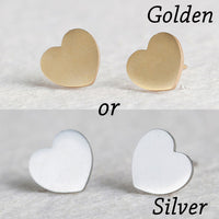 Golden Korean Minimalist Golden Iron Stainless Steel Triangle Stud Earrings for Women Fashion 2019 Jewelry Accessories Gift