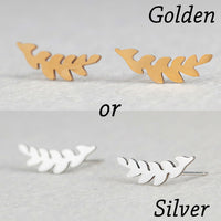 Golden Korean Minimalist Golden Iron Stainless Steel Triangle Stud Earrings for Women Fashion 2019 Jewelry Accessories Gift