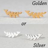 Golden Korean Minimalist Golden Iron Stainless Steel Triangle Stud Earrings for Women Fashion 2019 Jewelry Accessories Gift