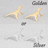 Golden Korean Minimalist Golden Iron Stainless Steel Triangle Stud Earrings for Women Fashion 2019 Jewelry Accessories Gift