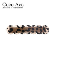 japan korean new design acrylic colid candy color Scallop shell bar shaped wave simple hair side clips grips barrettes kids baby