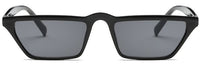 Black Fashion Design Women Sun Glasses Flat Top Sunglasses Square Frame Classic Shades Vintage Black Red Eyewear Oculos de sol