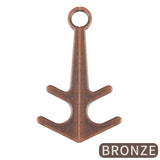 Magnetic Phone Stand Holder Creative Portable Retro Anchor Shaped Metal Mini Desktop Support Tablet Phone Holder Tripod Tool