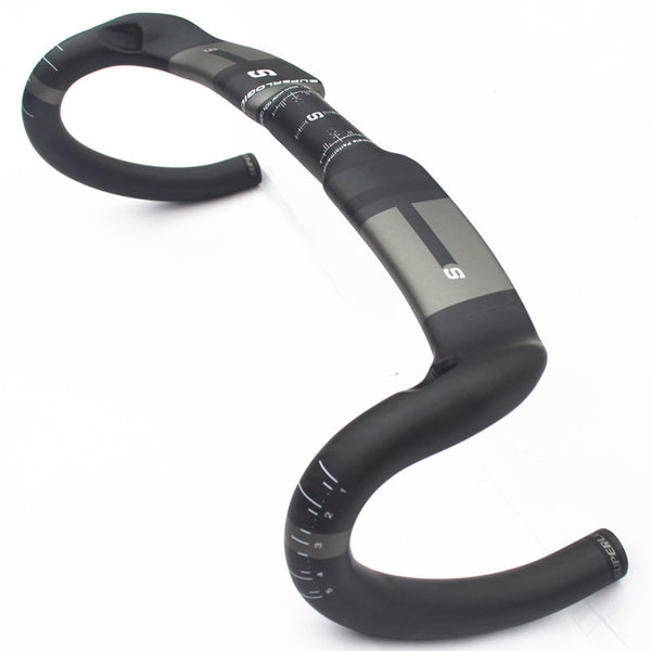 Superlogic carbon fiber bicycle handlebar Reduce resistance bent bar  strengthen bike parts 400/420/440mm inner routing ud matte