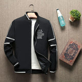 New Men&#39;s Bomber Zipper Jacket Autumn Male Casual Streetwear Hip Hop Slim Fit Pilot Coat Men&#39;s Clothing Plus Size 4XL ,GA463