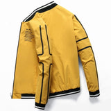 New Men&#39;s Bomber Zipper Jacket Autumn Male Casual Streetwear Hip Hop Slim Fit Pilot Coat Men&#39;s Clothing Plus Size 4XL ,GA463
