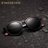 KINGSEVEN TR90 Vintage Men Sunglasses Polarized Oval Frame Sun glasses Women Men Unisex Night Vision Goggles Oculos De Sol