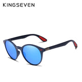KINGSEVEN TR90 Vintage Men Sunglasses Polarized Oval Frame Sun glasses Women Men Unisex Night Vision Goggles Oculos De Sol