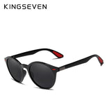 KINGSEVEN TR90 Vintage Men Sunglasses Polarized Oval Frame Sun glasses Women Men Unisex Night Vision Goggles Oculos De Sol