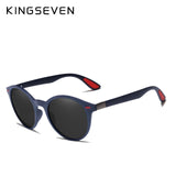 KINGSEVEN TR90 Vintage Men Sunglasses Polarized Oval Frame Sun glasses Women Men Unisex Night Vision Goggles Oculos De Sol