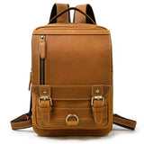 MAHEU Genuine Leather Single Shoulder Bapack Chest Bag Dual Use Leather bags Men male travel bag outdoor cowhide bags