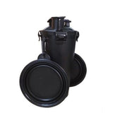 2 In 1 Pet Travel Water Bottle Foldable Dog feed Bowl Drink Cup Food Container Silicone Outdoor Portable Dog Cat Feeder