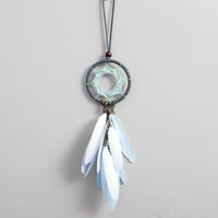 Dream Cather Ins original retro seven-mans star dream trap car pendant pendant creative car accessories feather pendant pendant