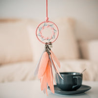 Dream Cather Ins original retro seven-mans star dream trap car pendant pendant creative car accessories feather pendant pendant