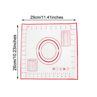 Silicone Baking Mats Sheet Pizza Dough Non-Stick Maker Holder Pastry Kitchen Gadgets Cooking Tools Utensils Bakeware Accessories