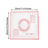 Silicone Baking Mats Sheet Pizza Dough Non-Stick Maker Holder Pastry Kitchen Gadgets Cooking Tools Utensils Bakeware Accessories