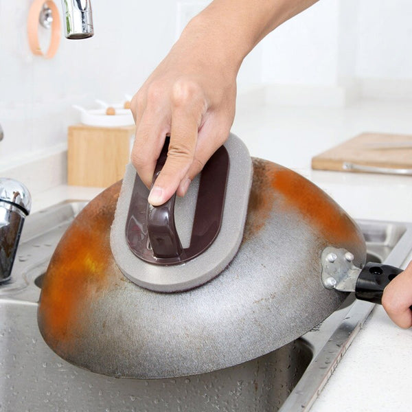 Strong Decontamination Bath Brush Magic Melamine Sponge Bathroom Kitchen Clean Tools Strong Decontamination Tiles Cleaning Brush