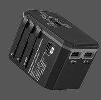 Dual Type C PD QC USB All in one charger adapter for travel with EU US UK AU plug universal travel power charger sockets