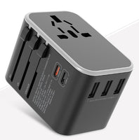 Dual Type C PD QC USB All in one charger adapter for travel with EU US UK AU plug universal travel power charger sockets