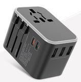 Dual Type C PD QC USB All in one charger adapter for travel with EU US UK AU plug universal travel power charger sockets
