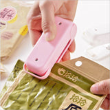 Kitchen Gadgets Mini Sealing Machine Portable Heat Sealer Plastic Bag Storage Packet Handy Sealers Easy Resealer For Food Snack