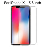 Tempered Glass For iPhone X XS MAX XR 4 4s 5 5s SE 5c Screen Protective Film For iPhone 6 6s 7 8 Plus X 11 12Pro Glass Protector