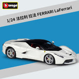 Bburago 1:24 FERRARI 488 PISTA simulation alloy car model Collect gifts toy