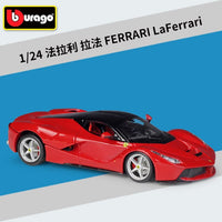 Bburago 1:24 FERRARI 488 PISTA simulation alloy car model Collect gifts toy