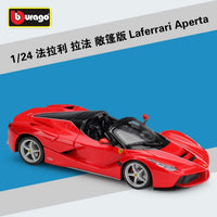 Bburago 1:24 FERRARI 488 PISTA simulation alloy car model Collect gifts toy