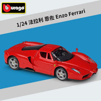 Bburago 1:24 FERRARI 488 PISTA simulation alloy car model Collect gifts toy