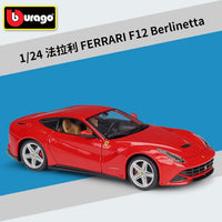 Bburago 1:24 FERRARI 488 PISTA simulation alloy car model Collect gifts toy