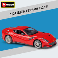 Bburago 1:24 FERRARI 488 PISTA simulation alloy car model Collect gifts toy