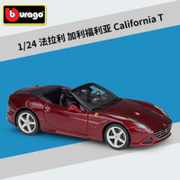 Bburago 1:24 FERRARI 488 PISTA simulation alloy car model Collect gifts toy