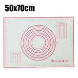 Silicone Baking Mats Sheet Pizza Dough Non-Stick Maker Holder Pastry Kitchen Gadgets Cooking Tools Utensils Bakeware Accessories