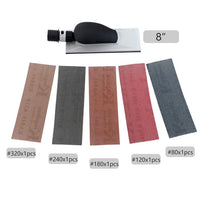 Sanding Block Dust Extraction Sandpaper Holder 70*198mm Dust Free Sanding Pad For Abrasive